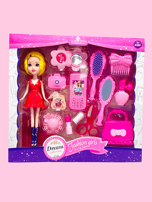 MUÑECA CON ACCESORIOS 3699-3A