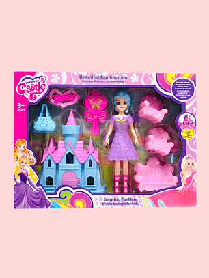 MUÑECA CON ACCESORIOS 3699A-3