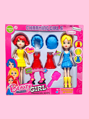 MUÑECA CON ACCESORIOS 6001-3