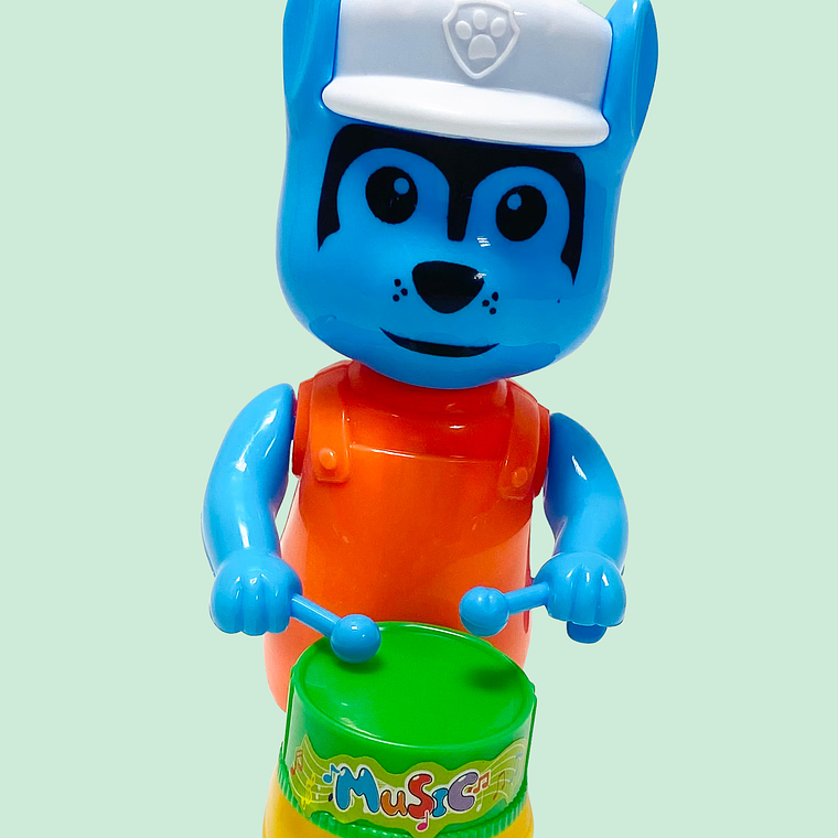 MUÑECO CON TAMBOR CON CUERDA 333-6 1