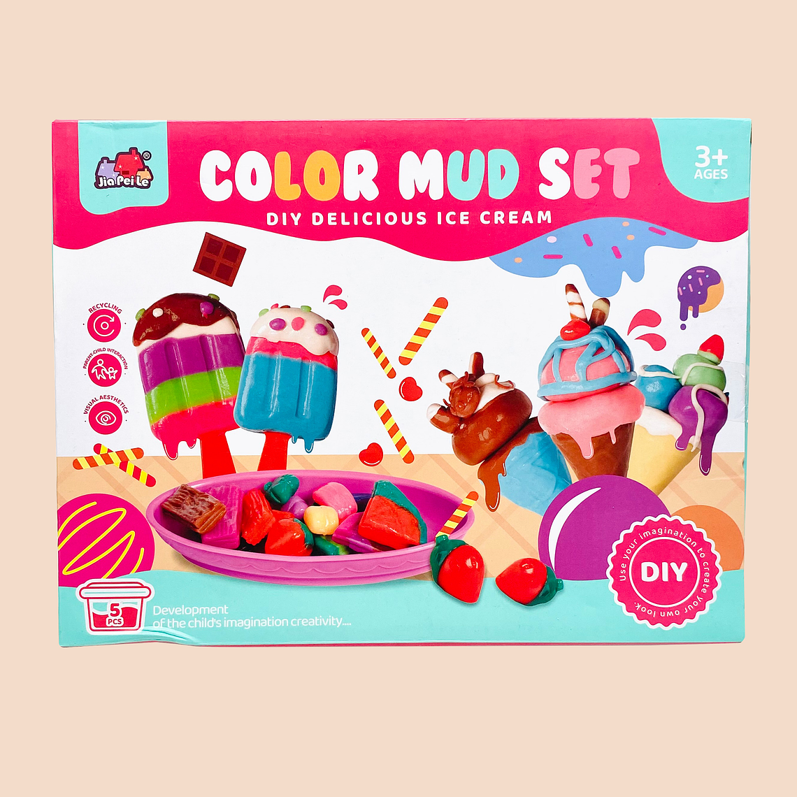 KIT PLASTILINA 5838-136A 1