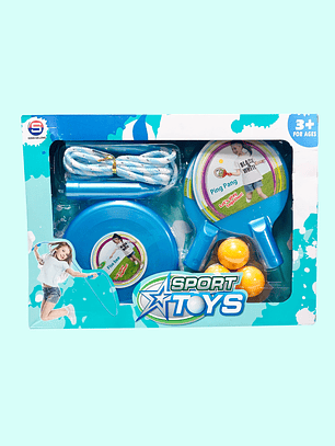 JUEGO DE PING PONG Y MÁS 486-3