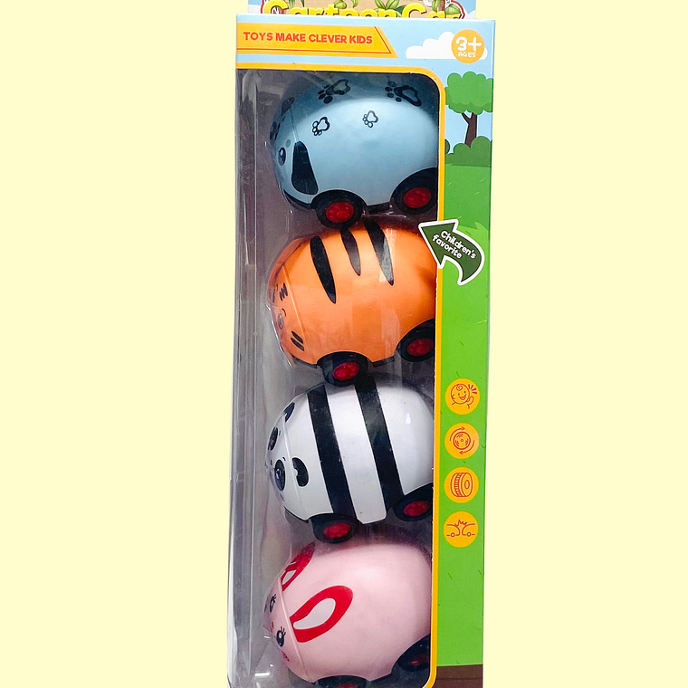 CARRO ANIMALITOS 668-1C 1