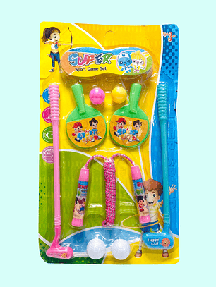 JUEGO DE PING PONG Y MÁS 688B