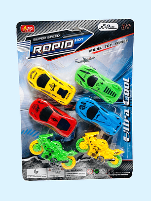 KIT VEHÍCULOS BG888-10