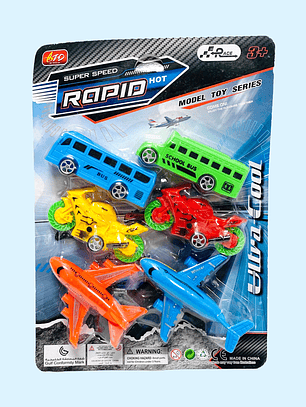 KIT VEHÍCULOS BG888-5