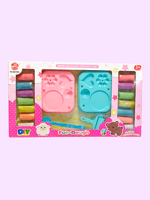 KIT PLASTILINA QQ198A