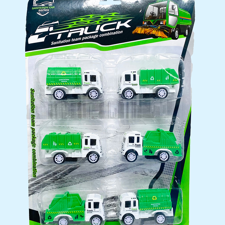 CAMIONES DE LA BASURA XT2406B 1