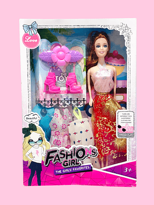 MUÑECA CON ACCESORIOS 1064B