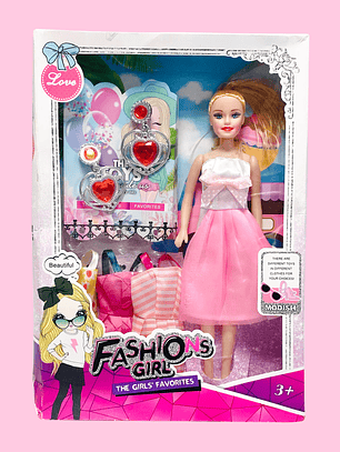 MUÑECA CON ACCESORIOS 1064D