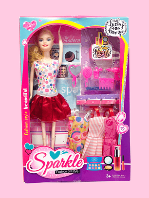 MUÑECA CON ACCESORIOS 1068A