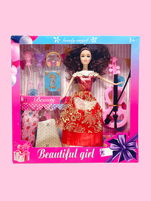 MUÑECA CON ACCESORIOS 1232B