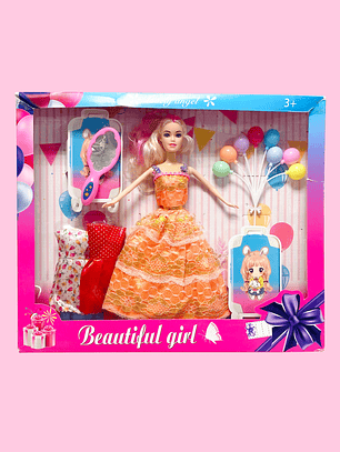 MUÑECA CON ACCESORIOS 1338A