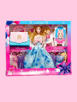 MUÑECA CON ACCESORIOS 1338B
