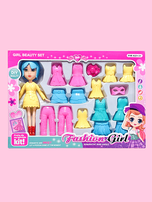 MUÑECA CON ACCESORIOS 1728B