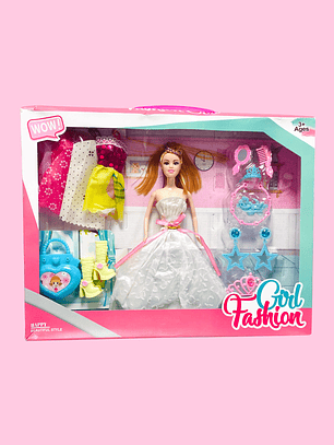 MUÑECA CON ACCESORIOS 2142A