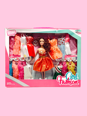 MUÑECA CON ACCESORIOS 2142D