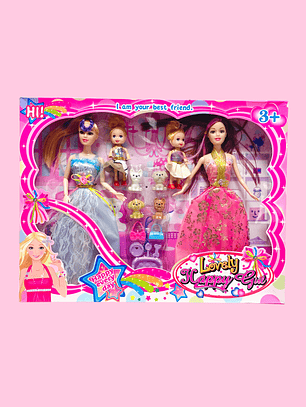 MUÑECA CON ACCESORIOS 2338N5