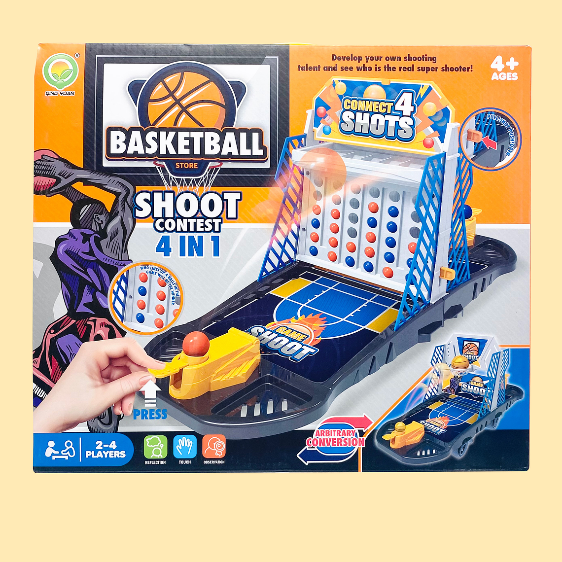 BALONCESTO Y CUATRO EN RAYA 1299 1