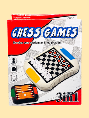 AJEDREZ, DAMAS Y BACKGAMMON 1899-7C1