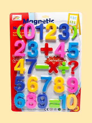 NÚMEROS MAGNÉTICOS HC0977