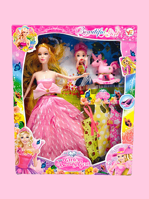 MUÑECA CON ACCESORIOS 5689-55A