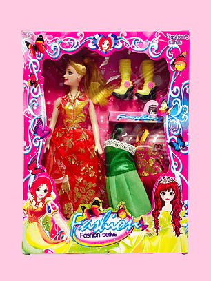 MUÑECA CON ACCESORIOS 6869-16