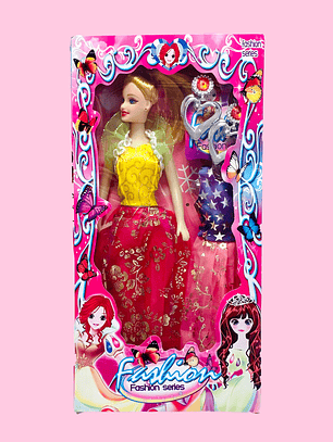 MUÑECA CON ACCESORIOS 6869-3A