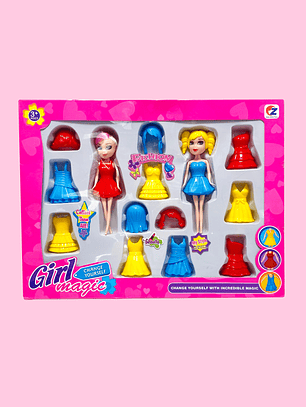 MUÑECA CON ACCESORIOS 8005-4