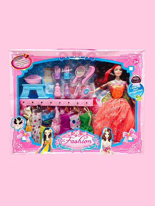 MUÑECA CON ACCESORIOS 8147C4