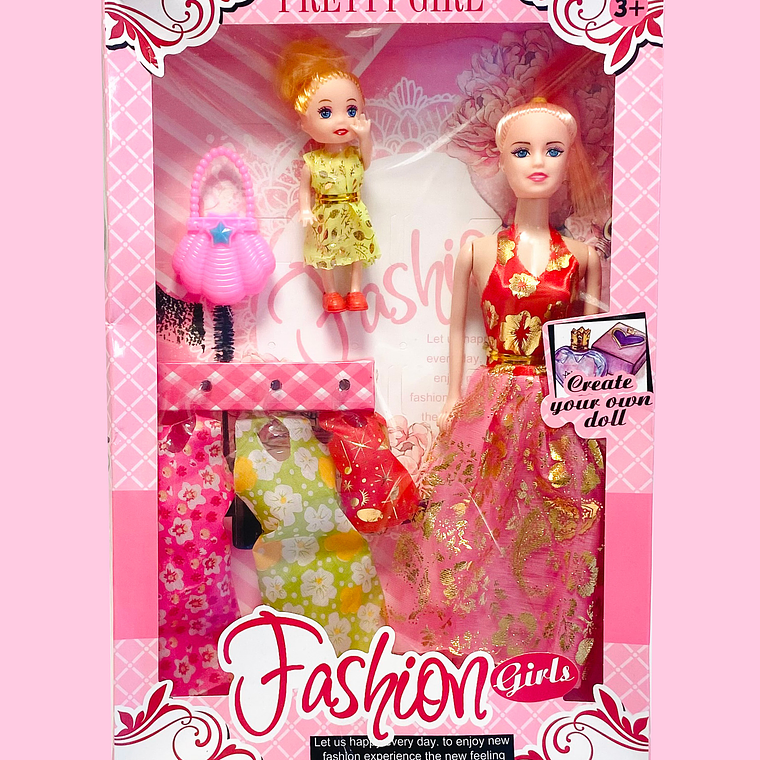 MUÑECA CON ACCESORIOS 8167C4 1