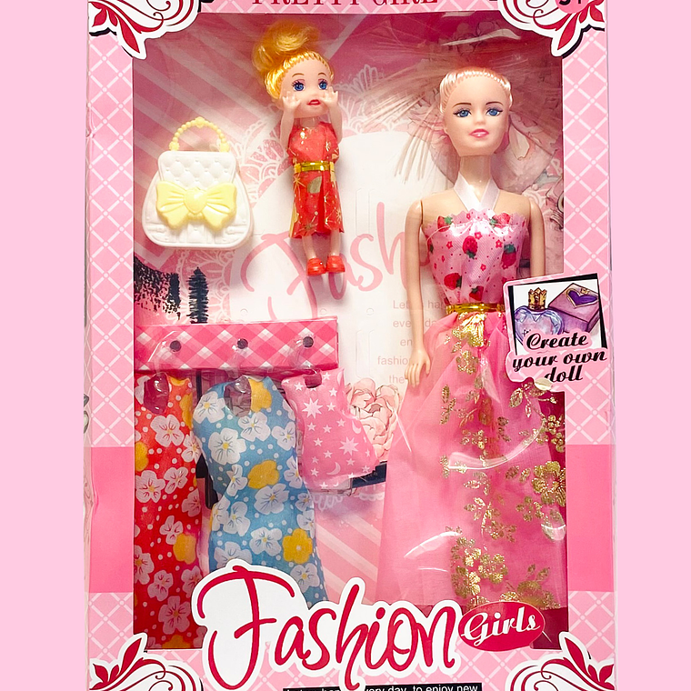 MUÑECA CON ACCESORIOS 8167C5 1