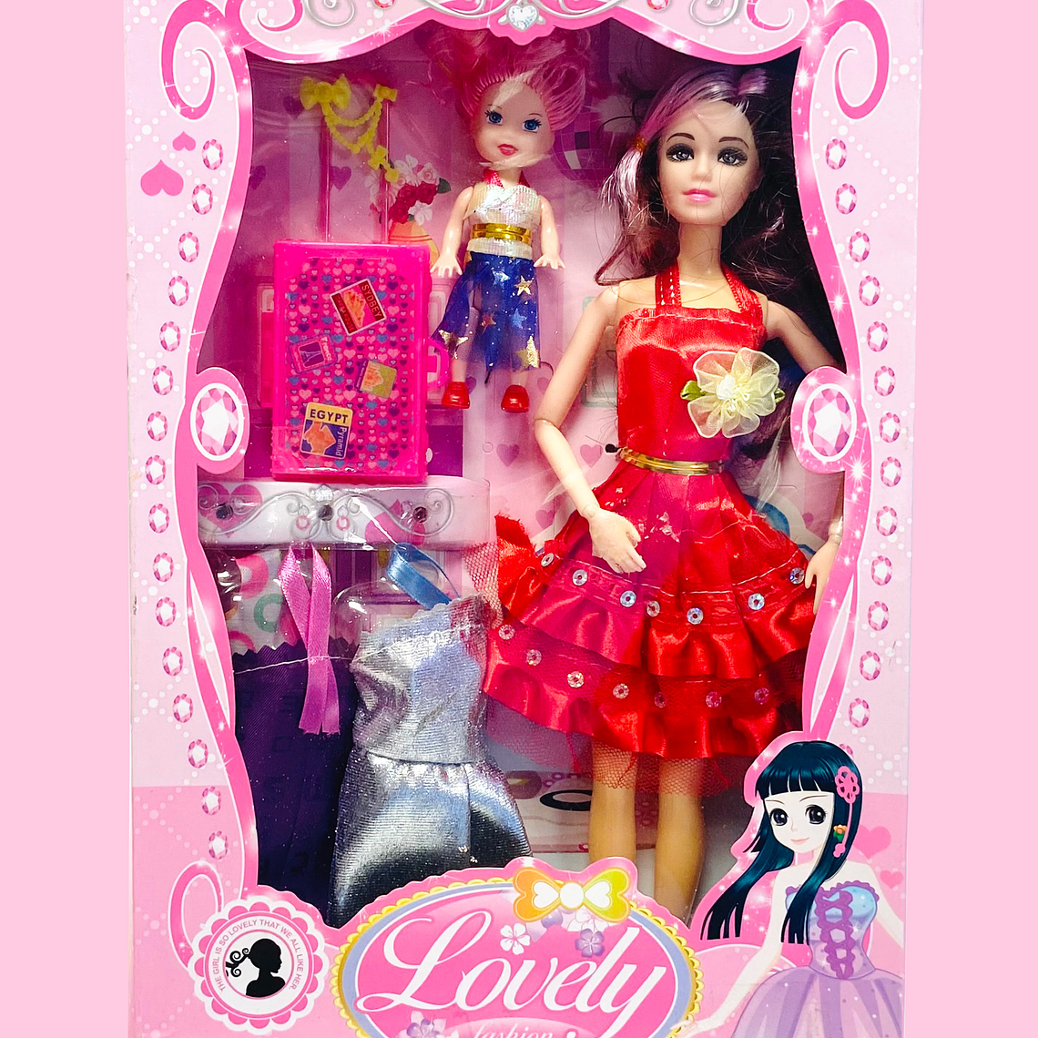 MUÑECA CON ACCESORIOS 8187A 1