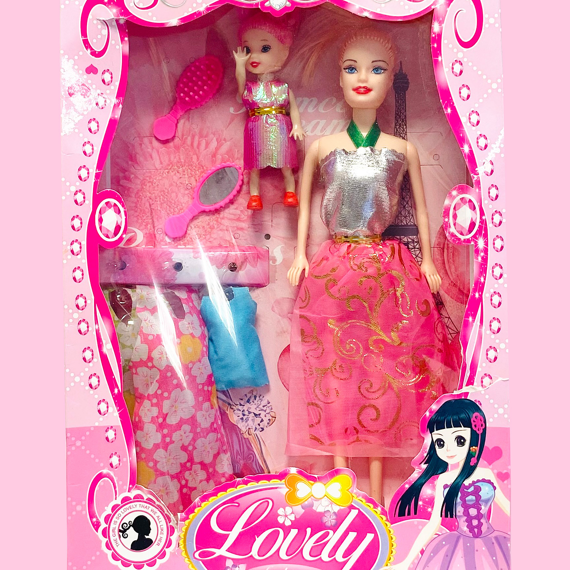 MUÑECA CON ACCESORIOS 8187A4 1