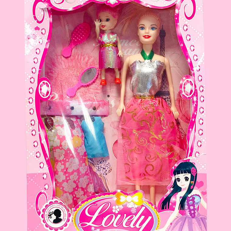 MUÑECA CON ACCESORIOS 8187A4 1