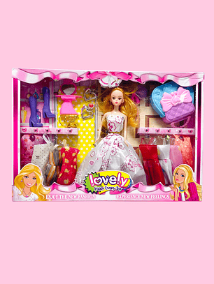 MUÑECA CON ACCESORIOS 8847C1