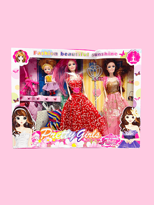 MUÑECAS CON ACCESORIOS 8847E