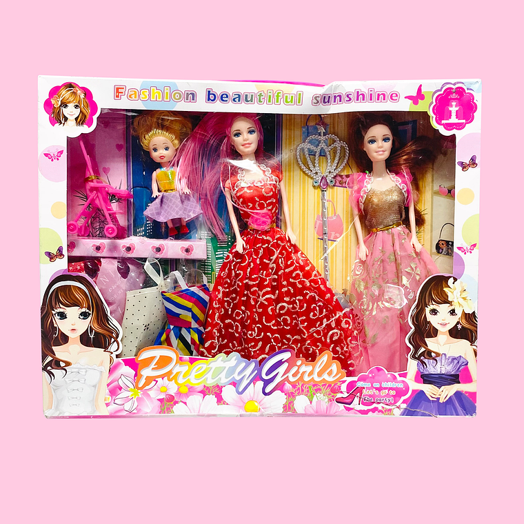 MUÑECAS CON ACCESORIOS 8847E 1