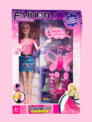 MUÑECA CON ACCESORIOS BB666-3