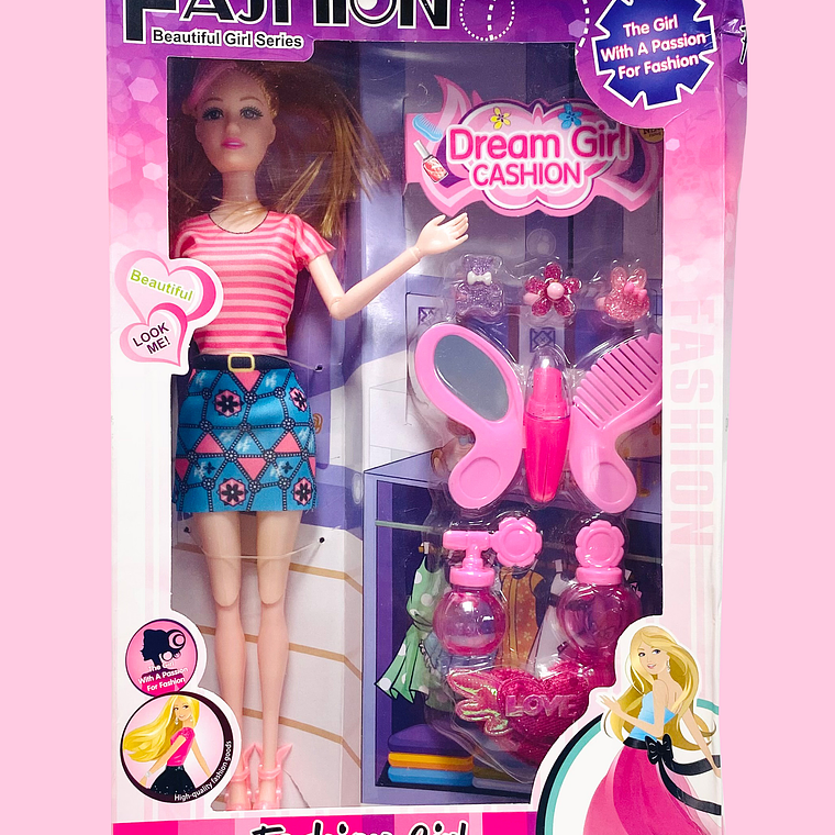 MUÑECA CON ACCESORIOS BB666-3 1