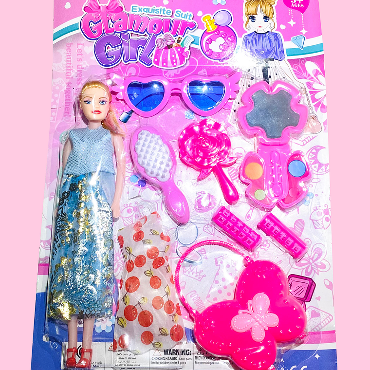 MUÑECA CON ACCESORIOS BR156 1