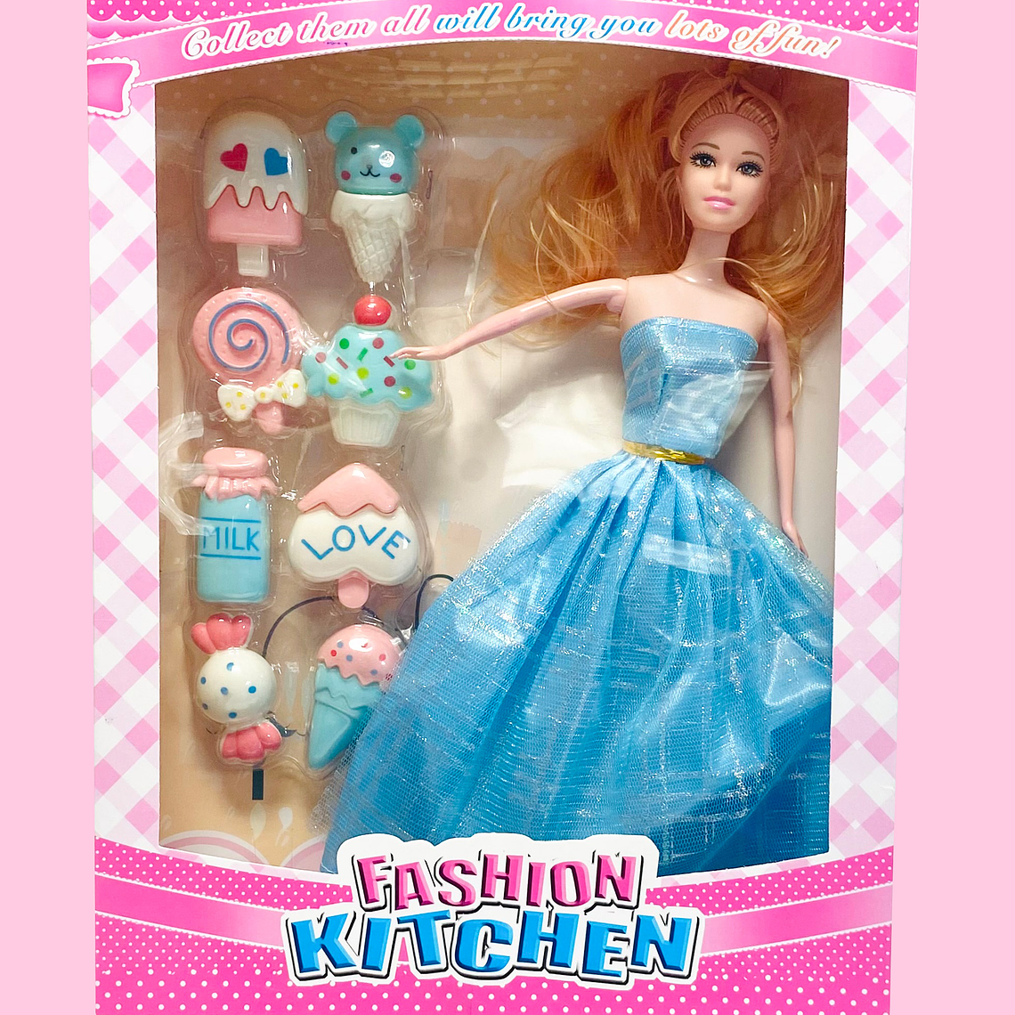 MUÑECA CON ACCESORIOS CF25A 1