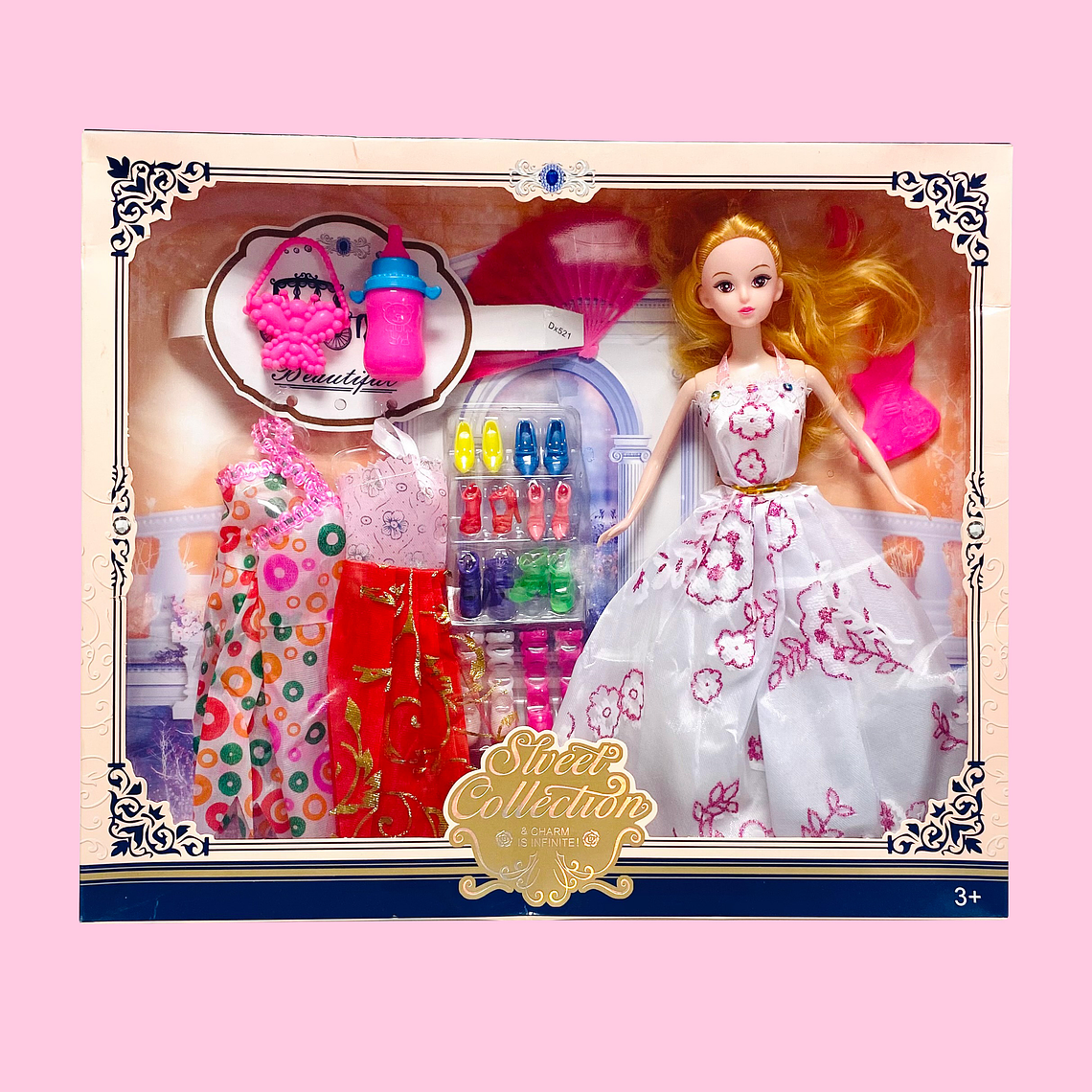 MUÑECA CON ACCESORIOS DX521A 1