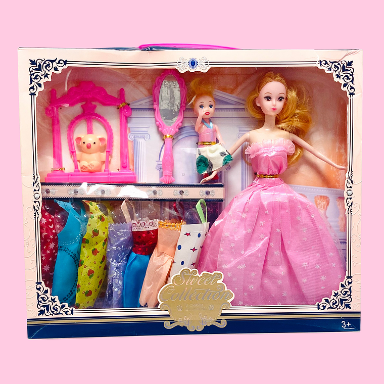 MUÑECA CON ACCESORIOS DX521D 1