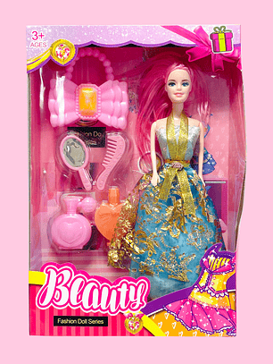 MUÑECA CON ACCESORIOS H219C