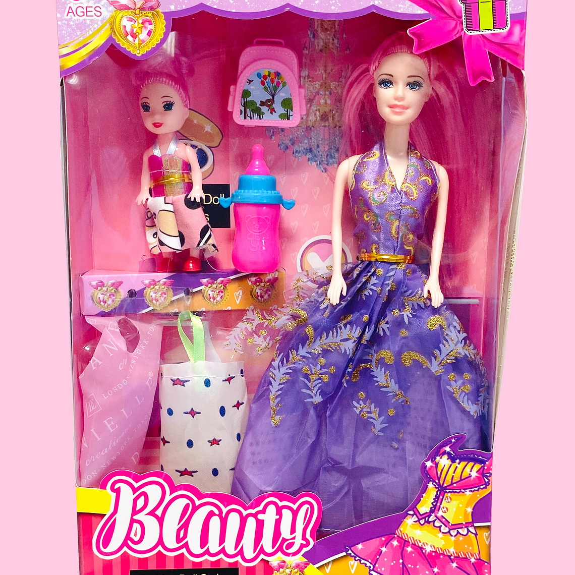 MUÑECA CON ACCESORIOS H219D 1