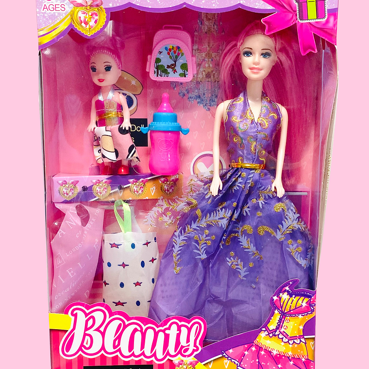 MUÑECA CON ACCESORIOS H219D 1