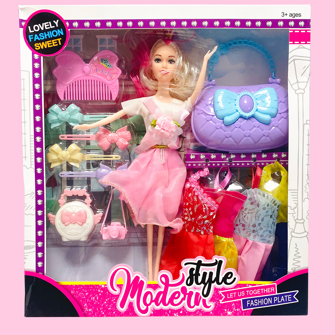 MUÑECA CON ACCESORIOS HS-009-5 1