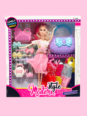 MUÑECA CON ACCESORIOS HS-009-5