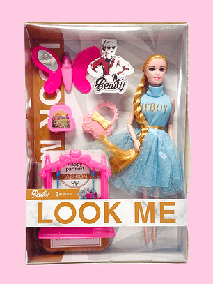 MUÑECA CON ACCESORIOS HS565A